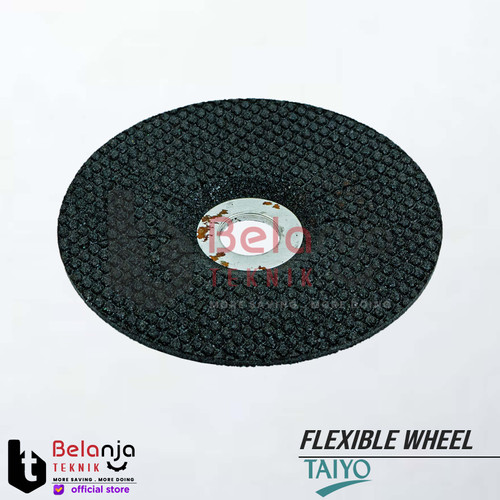 Taiyo Flexible Grinding Wheel GC 120 Batu Gerinda Poles 4 Inch GC10 4"