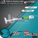 Makita Vacuum Cleaner CL117FDX1 Cordless Potable Penghisap Debu 12 V