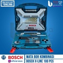 Bosch Mata Bor Obeng Kombinasi X-Line 100 Pcs Screwdriver Drill Bit