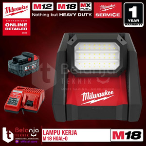 Milwaukee High Performance Area Light M18 HOAL-0 Lampu Kerja SET 18V