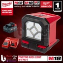 Milwaukee Pivoting Area Light M18 PAL-0 Lampu Kerja Set 18 Volt 5 AH