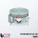 Tokei Piston Ring Set Assy GX 160 Seher Mesin Penggerak GX160 Standar