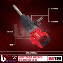 Milwaukee High Torque Wrench M18 ONEFHIWF1D-0C Pembuka Baut 1 Inch 18V