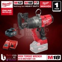Milwaukee High Torque Wrench M18 ONEFHIWF1-0X Pembuka Baut 1In SET 18V