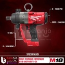 Milwaukee High Torque Wrench M18 ONEFHIWF1-0X Pembuka Baut 1 Inch 18V