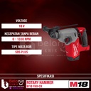 Milwaukee Rotary Hammer Cordless Sds M18 FHX-0X Bor Tembok 26 MM Set