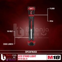 Milwaukee Led Stand Light M18 SAL-0 Lampu Senter Kerja Set 18V 5 AH