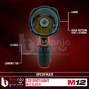Milwaukee Led Spot Light M12 SLED-0 Lampu Senter Kerja Set 12 V 4 AH