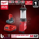 Milwaukee Led Lantern Work Light M12 LL-0 Lampu Kerja Set 12 Volt 4 AH