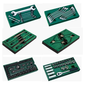 SATA Tool Kit Set 228 Pcs 7 Drawer Tool Trolley Storage ToolKit 09918A