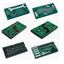 SATA Tool Kit Set 228 Pcs 7 Drawer Tool Trolley Storage ToolKit 09918A