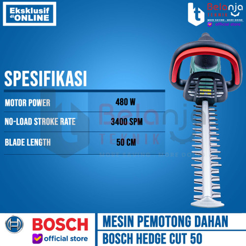 Bosch Mesin Pemotong Dahan Tanaman Listrik Universal Hedge Cut 50 480W