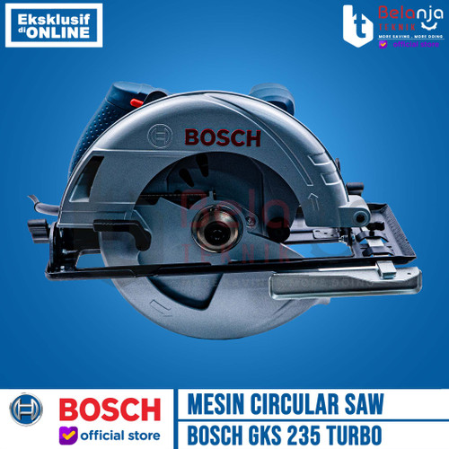 Bosch Mesin Potong Kayu GKS 235 Circular Saw Listrik 9" Inch 2100 W