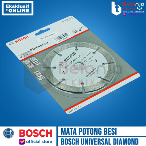 Bosch Diamond Cutting Disc Mata Potong Keramik Standar Serbaguna 4 In