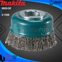 Makita Crimped Steel Cup Brush Xlock 3 Inch Mata Gerinda Sikat Mangkok