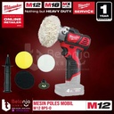Milwaukee Combo Kit Impact Wrench Stubby Polisher Poles Mobil M12 Set