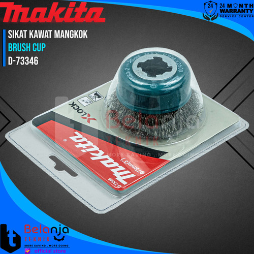 Makita Crimped Wire Cup Brush Xlock 3 Inch Mata Gerinda Sikat Mangkok