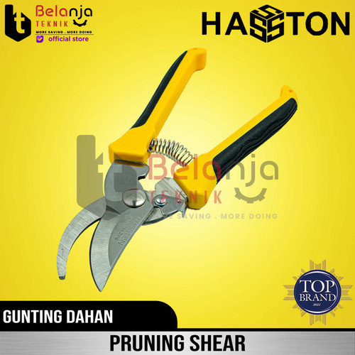 Hasston Prohex Gunting Dahan Stek Bunga 8" Gunting Tanaman 1353-005