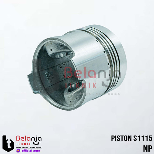 NP Piston S 1115 Seher 4 Ring Mesin Penggerak Diesel Dongfeng S1115