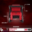 Milwaukee High Performance Area Light M18 HOAL-0 Lampu Kerja 18 Volt Unit Only