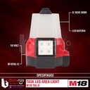 Milwaukee Task Led Area Light M18 TAL-0 Lampu Kerja Portable 18 Volt
