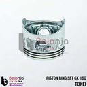 Tokei Piston Ring Set Assy GX 160 Seher Mesin Penggerak GX160 Standar