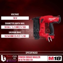 Milwaukee Finish Brad Nailer M18 FN18GS-0X Paku Tembak Baterai Set 18V