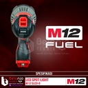 Milwaukee Led Spot Light M12 SLED-0 Lampu Senter Kerja Set 12 V 4 AH