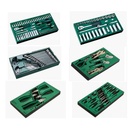 SATA Tool Kit Set 228 Pcs 7 Drawer Tool Trolley Storage ToolKit 09918A