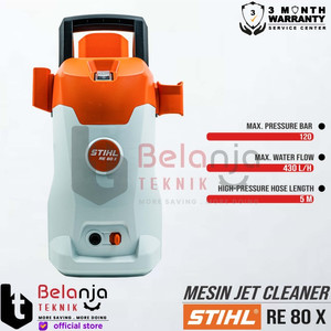 Stihl Jet Cleaner RE 80 X 100 Bar Mesin Cuci Kendaraan RE80X 1000 WATT