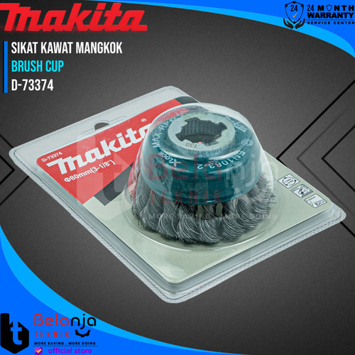 Makita Knotted Wire Cup Brush Xlock 80 MM Mata Gerinda Sikat Mangkok