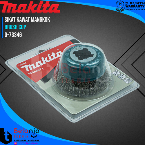 Makita Crimped Wire Cup Brush Xlock 3 Inch Mata Gerinda Sikat Mangkok