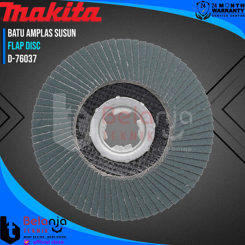 Makita Batu Gerinda Amplas Susun 5 Inch Flap Disc Inox Z120 D-76037 5"