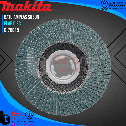 Makita Batu Gerinda Amplas Susun 5 Inch Flap Disc Inox Z60 D-76015 5"