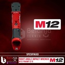 Milwaukee Right Angle Impact Wrench 1/2 In M12 FRAIWF12-0 Set 12 V 6AH