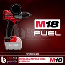 Milwaukee Bor Baterai M18 FPD3-0 Cordless Impact Drill Set 18V 5AH FPD