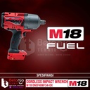 Milwaukee Impact Wrench Baterai 3/4 In M18 ONEFHIWF34-0X Set 18 V 5 AH