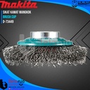Makita Crimped Steel Bevel Brush Xlock 4 Inch Mata Gerinda Sikat Kawat