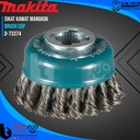 Makita Knotted Wire Cup Brush Xlock 80 MM Mata Gerinda Sikat Mangkok
