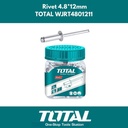 Total Paku Rivet 4.8 X 12 mm 100 Pcs WJRT4801211 Paku Ripet Alumunium