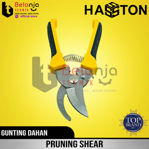 Hasston Prohex Gunting Dahan Stek Bunga 8" Gunting Tanaman 1353-005