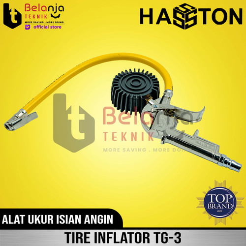 Hasston Prohex Tire Inflator TG3 Alat Ukur Angin Ban 3 Fungsi 4680-100