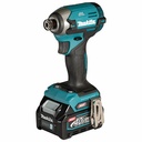 Makita Mesin Bor Obeng TD003GA201 Impact Driver Cordless Set 40V TD003