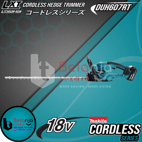 Makita Cordless Hedge Trimmer DUH607RT Mesin Potong Dahan Baterai 18 V