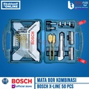 Bosch Mata Bor Obeng Kombinasi X-Line 50 Pcs Screwdriver Drill Bit