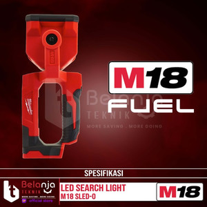 Milwaukee Led Search Light M18 SLED-0 Lampu Senter Kerja 18V Unit Only