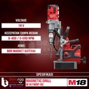 Milwaukee Magnetic Drill M18 FMDP-0C 38MM Mesin Bor Duduk Baterai 18V Unit Only