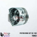 Tokei Piston Ring Set Assy GX 160 Seher Mesin Penggerak GX160 Standar