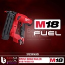 Milwaukee Finish Brad Nailer M18 FN18GS-0X Paku Tembak Baterai Set 18V