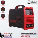 AIPower Mesin Trafo Las DC Inverter MMA 250 Travo IGBT 1Phase 3Phase